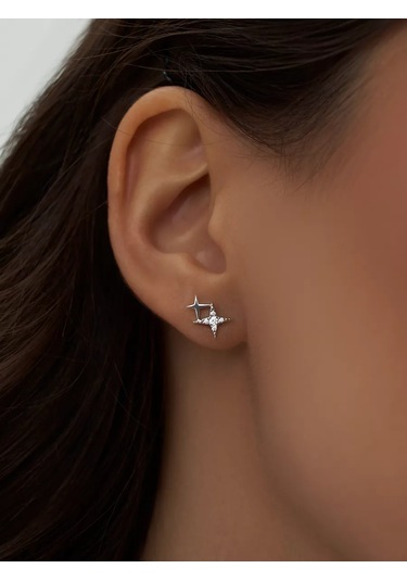 Marıola 925 Gümüş Yıldız Daldağı Küpeleri 165757180 Diğer