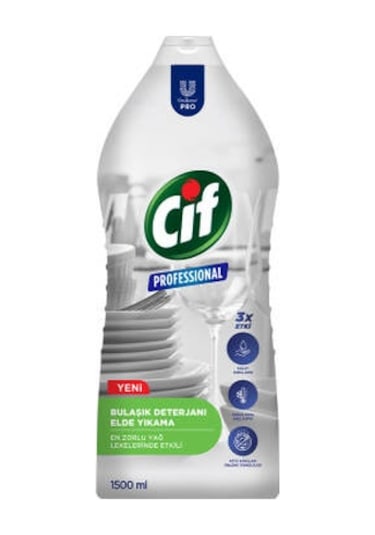 Cif Pro Elde Yıkama Bulaşık Deterjanı 1500 ML