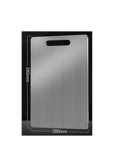 Titanyum Kesme Tahtası Çift Taraflı Titanyum Mutfak Doğrama Tahtası S202412304877 D Diğer