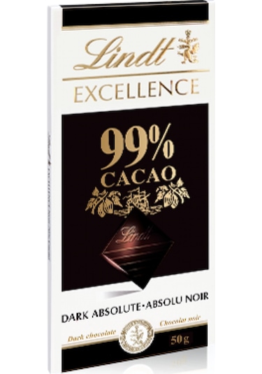 Lindt Excellence %99 Kakao Çikolata 50 G