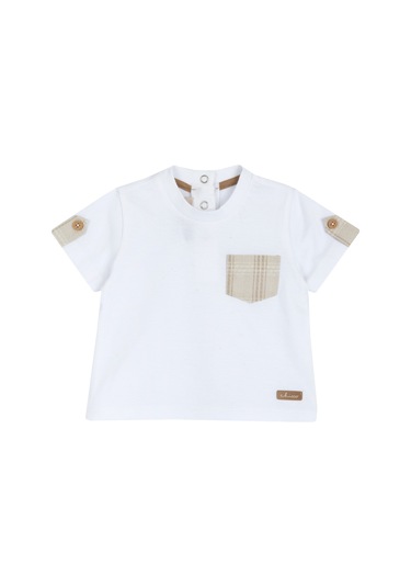 Chicco T-shirt K.kol 09016822000000 000033 Whıte Beyaz