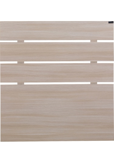 Pasifichome Huga Tek Kişilik Yatak Başlık Meşe 120Lk / 120Lk Baza Başlık