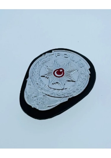 Polis Kemer Rozeti Demir Rozet Gri