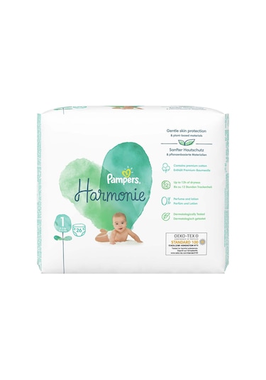Prima Harmonie Bebek Bezi 1 Numara Yenidoğan 26 Adet