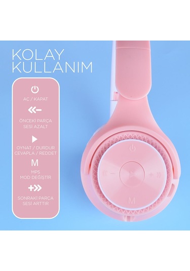 Canpay M6 Pro Kulak Üstü Bluetooth Kulaklık