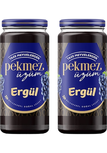 Ergül Üzüm Pekmezi Cam 2 x 600 G