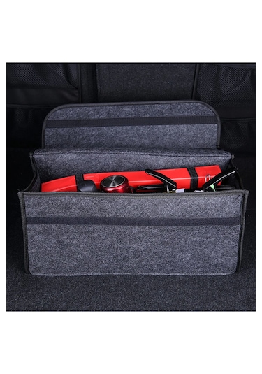 Oto Araba Araç Bagaj Organizer Çantası Eşya Düzenleyici İç Aksesuar Tuning 50x20x15