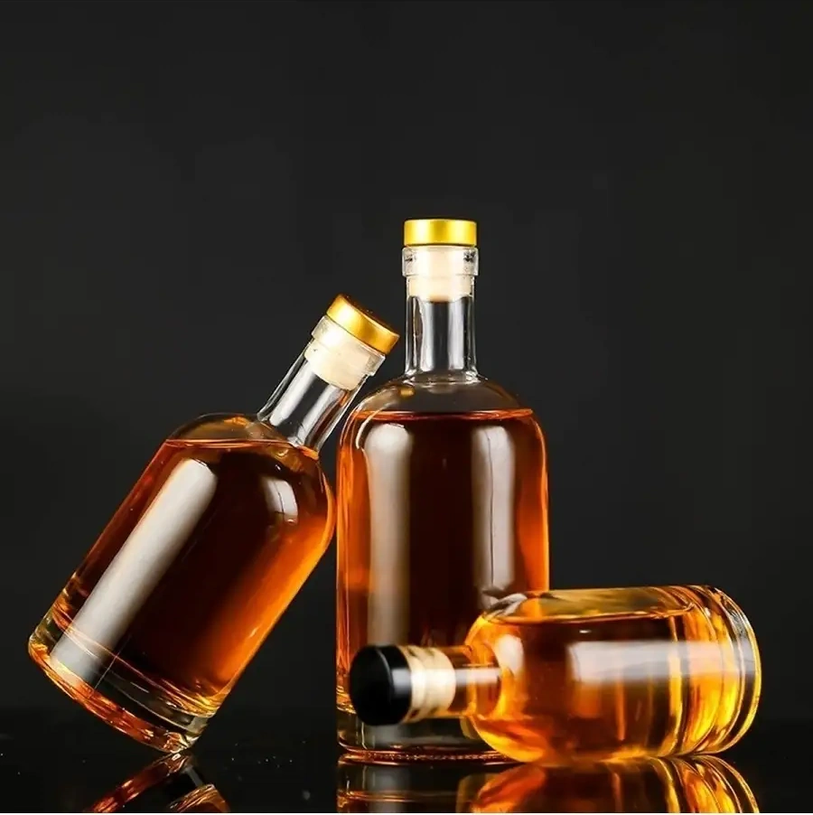 Crafy 12 Adet Mantarlı Şişe, Likörler İçin 46084534 Şeffaf