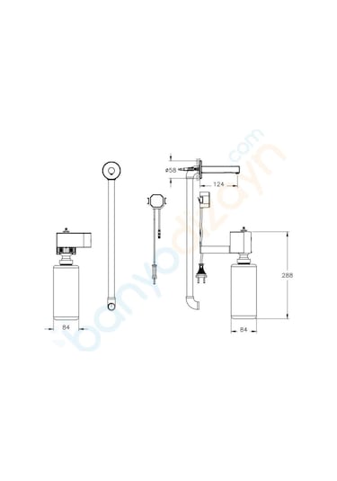 VitrA Origin A44700 Temazsız Sıvı Sabunluk, Elektrikli, Krom