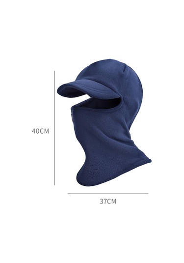 Suntek Yürüyüş Kayak Için Termal Bisiklet Boyun Lacivert Lacivert