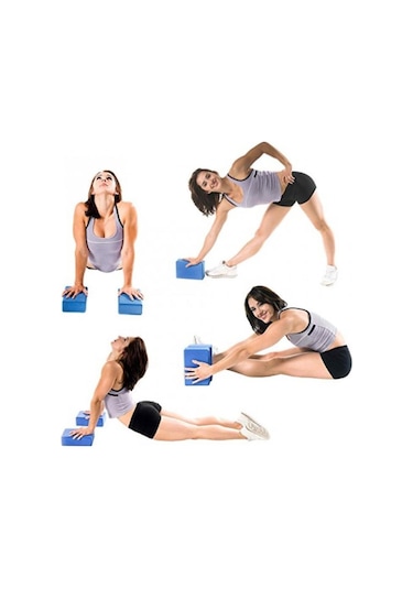 Dragon Yoga Blok. Yoga Tuğlası Mavi