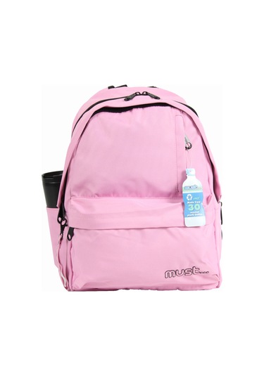 Must 584180 Çift Cepli İlkokul Sırt Çantası-açık Pembe