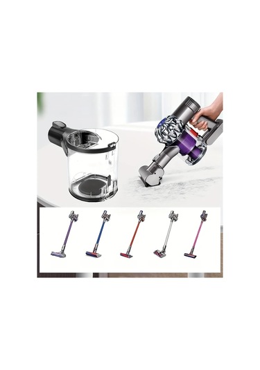 Motion003 V6 Dc58 Dc59 Dc62 Dc74 Toz Haznesi Yedek Parca A Veya B Arayuzlu Sefaf Plastik Vakum Temizleyici