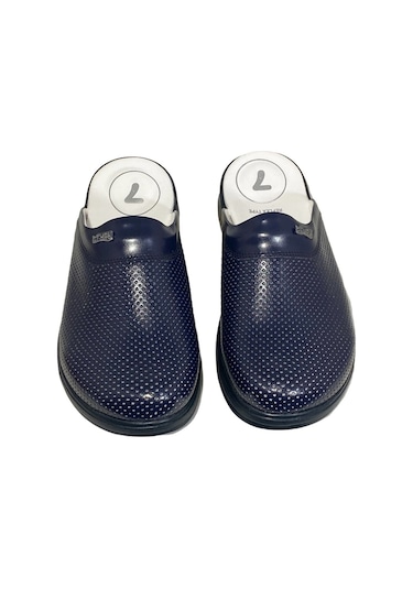 Guru Ortopedik Erkek Sabo Terlik Doktor Hemşire Aşçı Iş Terliği Lacivert