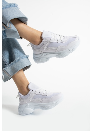 Yüksek Taban Günlük Spor Ayakkabı Devida Air Vega Series X210 Beyaz