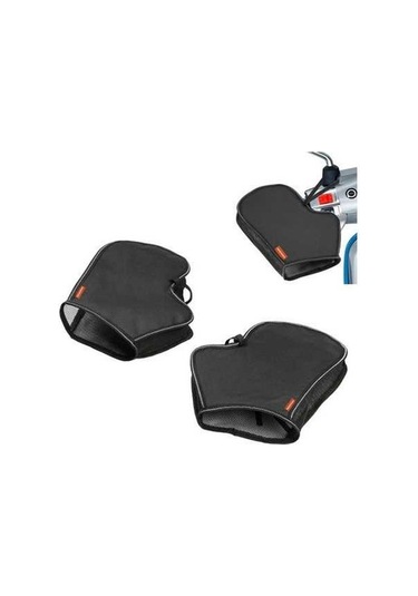 Primepickings Meso Rock Mg1105 Elektrikli Bisiklet Güneş Koruyucu Eldiven, Açık Yaz Gidon Başlığı, Siyah Diğer