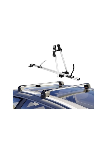 Audı A4 Avant B9 2016-sonrası Trx2 Tavan Barı & Bisiklet Taşıma Paketi Gri