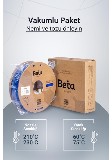 Beta Pla+ Filament Neo Blue