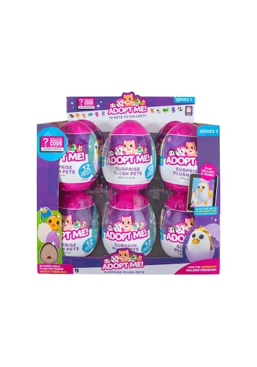 Nessiworld Adt00000 Adopt Me Sürpriz 12 Cm Peluş - Ame0001 Diğer