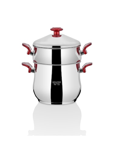 Bonera Monza 25 Parça Set Kırmızı Bakalit Önlük Ve Eldiven Hediyeli