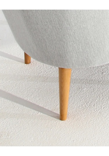 Nola Berjer & Tekli Koltuk - Keten Beyaz