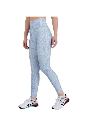 Reebok Id Traın Aop Tıght Mavi Kadın Tayt Mavi