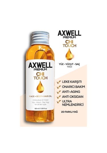 Chi Touch Çok Amaçlı Mucizevi Bakım Yağı (Yüz Vücut Saç) 100 ML