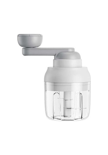 Ulzyvf Mutfak Çok Amaçlı Sarımsak Doğrayıcı Beyaz, Sebze Kesici Gıda Takviyesi Beyaz