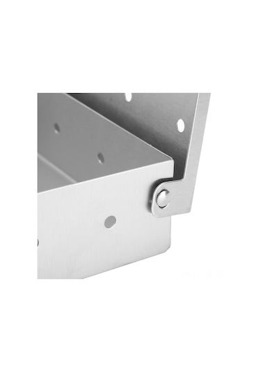 Symbee Stainless Steel Bbq Füme Kutusu - Büyük Kapasiteli, Isı Dayanıklı, Mangal Aksesuarı - Lezzetli Füme Tatlısı İçin Çok Renkli