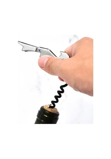 Ambition Çok Fonksiyonlu Şarap Vida Tirbuşon Açacağı Ev A Siyah