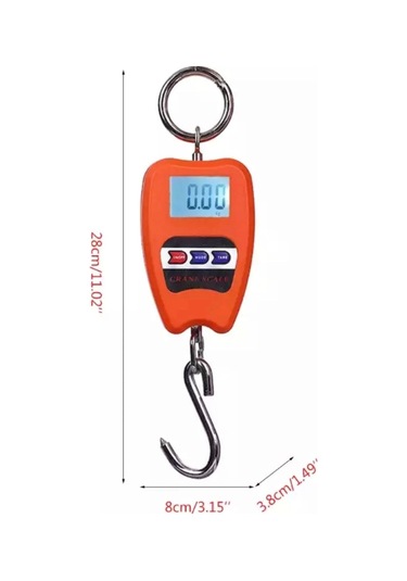 200 Kg Vinç Tipi Kancalı Terazi - Ağır Yükler İçin Hassas Ölçüm