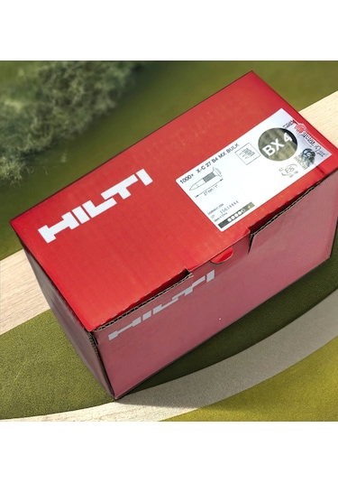 Hilti Bx4 Uyumlu X-c 27 B4 Mx Bulk Beton Çivileri Şeritli 27 Mm 1000 Adet