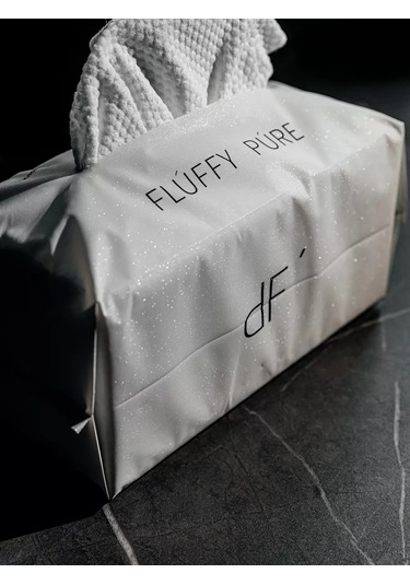 Fluffy Pure Tek Kullanımlık Pamuklu Yüz Havluları 177707250