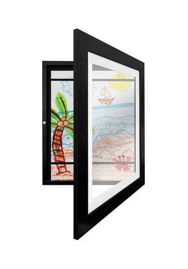 Tongxida Çocuk Sanat Çerçeveleri, Manyetik Açık Çerçeve, Siyah