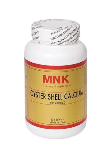 Mnk Oyster Shell Calcium With Vitamin D 120 Tablet