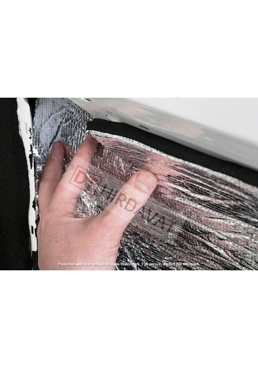 6Mm*50Cm*100Cm (0,50M2) Folyolu Yapışkanlı Araç Oto Ses Akustik Y (496629373)