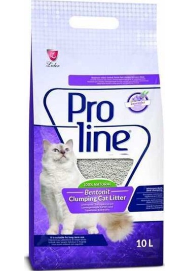 Pro Line Lavanta Kokulu Bentonit Kedi Kumu 10 Lt