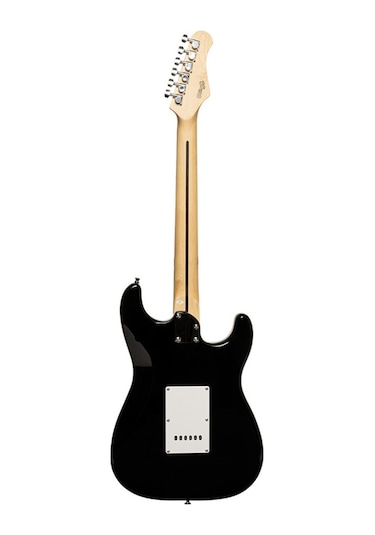 Stagg Solak Elektro Gitar Siyah Ses-30blk Lh