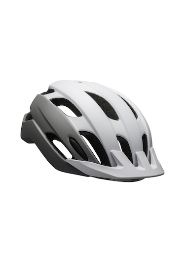 Bell Trace Kask Mat Beyaz Gri 54-61 7115267 Siyah