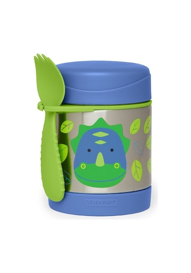 Skip Hop Zoo Paslanmaz Çelik Termos Dinozor