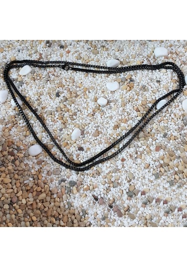 Chavin Siyah 75 Cm. 2 Mm. Erkek Çelik Zincir De93 (478255825)