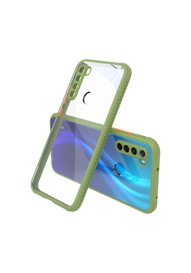 Xiaomi Redmi Note 8 Kilif Köse Koruma Silikon Arkasi Seffaf Kapak 470710485