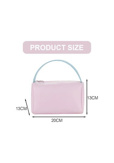 Kozmetik Su Geçirmez Saklama Çantası Şeker Rengi Çanta, A Sarı