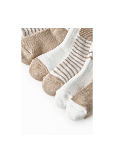 Csyc1003 Bebek 6'lı Çorap %100 Organik Pamuk, Bebek - Yenidoğan - Csyc1003 Taş