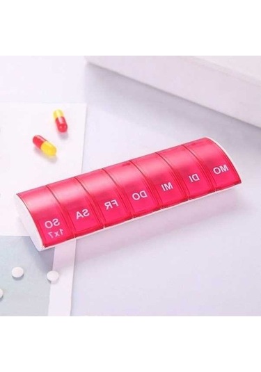 Tongxida Bosphorusboutique Yedi Taşınabilir Kırmızı Hap Kx Kutusu Diğer