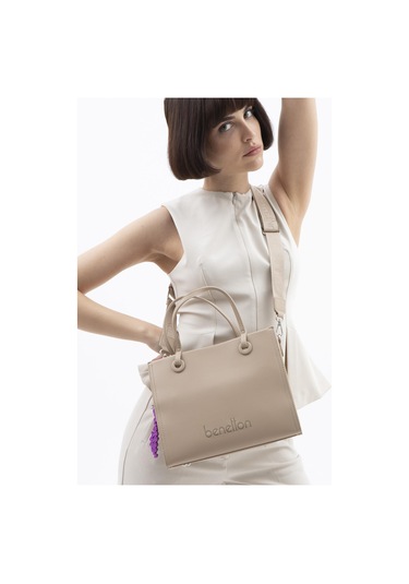 Benetton Kadın El Çantası Bnt1515 Ten Ten