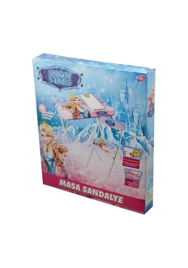 Ders Çalışma Masası Masa Sandalye Snow Star Çalışma Masası