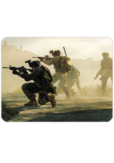 İlyuka 40x30cm Gaming Oyuncu Mousepad Military Operation Mp274030
