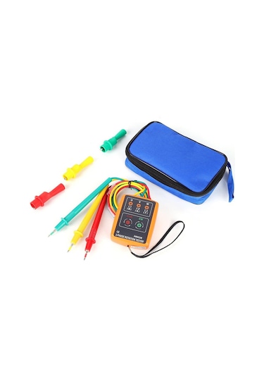 Wellhise Sm852b Faz Sırası Ölçer Faz Rotasyon Ölçümü