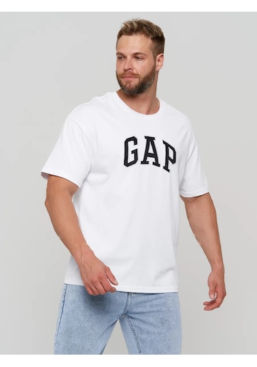 Gap Marka Tişörtü 444312285 Beyaz Pırlanta